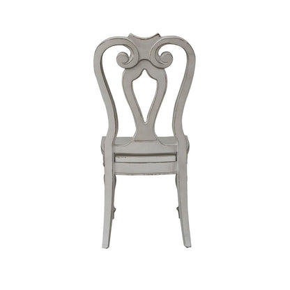 Magnolia Manor Splat Back Side Chair (RTA) in Antique White
