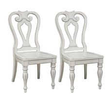 Magnolia Manor Splat Back Side Chair (RTA)-Set of 2 in Antique White