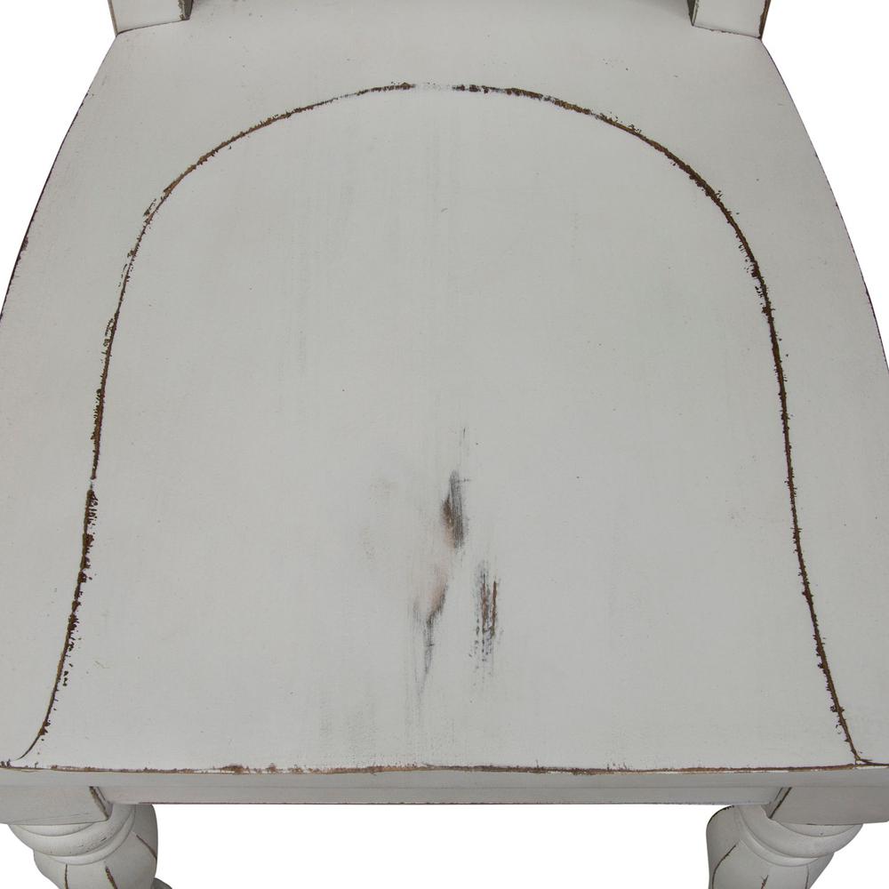 Magnolia Manor Splat Back Side Chair (RTA) in Antique White