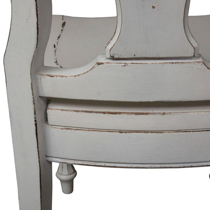 Magnolia Manor Splat Back Side Chair (RTA) in Antique White