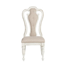 Magnolia Manor Splat Back Upholstered Side Chair (RTA) in Antique White