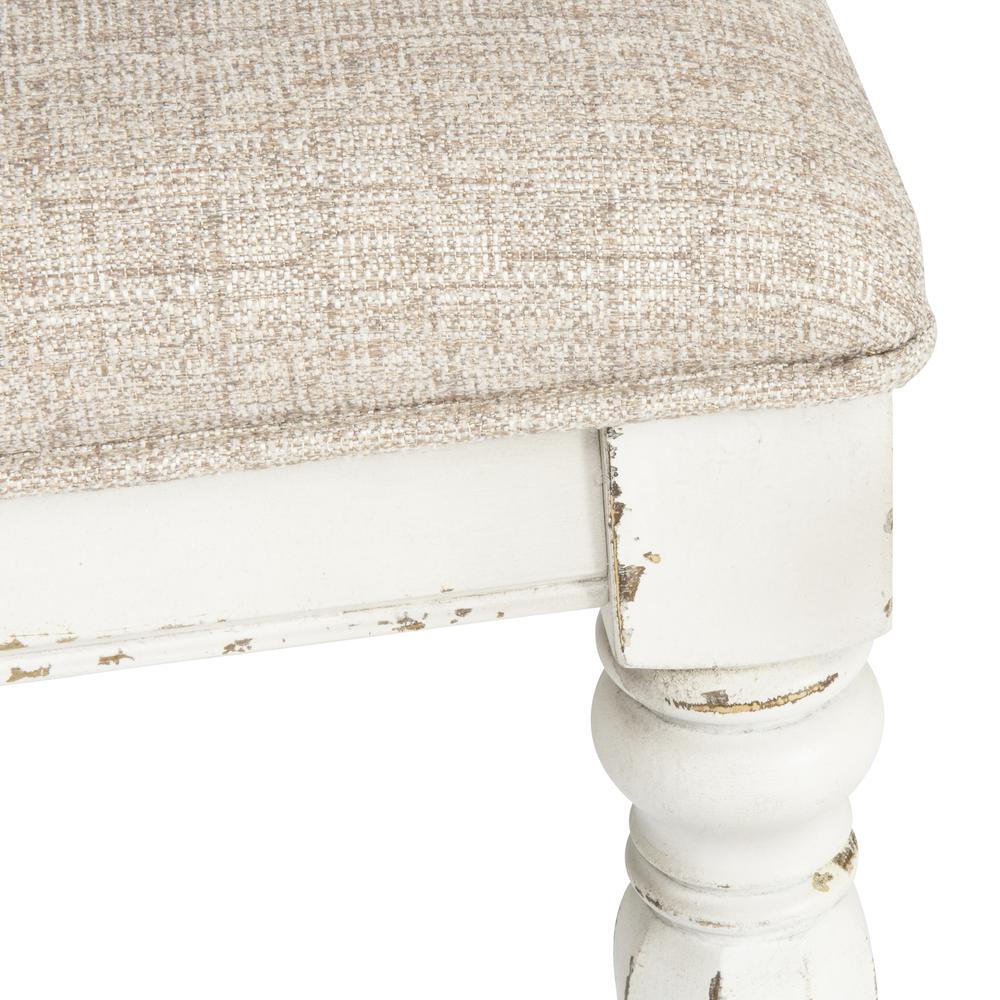 Magnolia Manor Splat Back Upholstered Side Chair (RTA) in Antique White