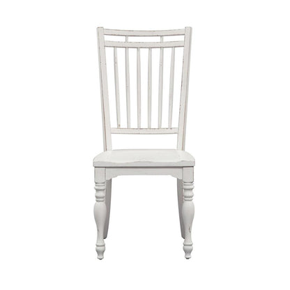 Magnolia Manor Spindle Back Side Chair (RTA) in Antique White