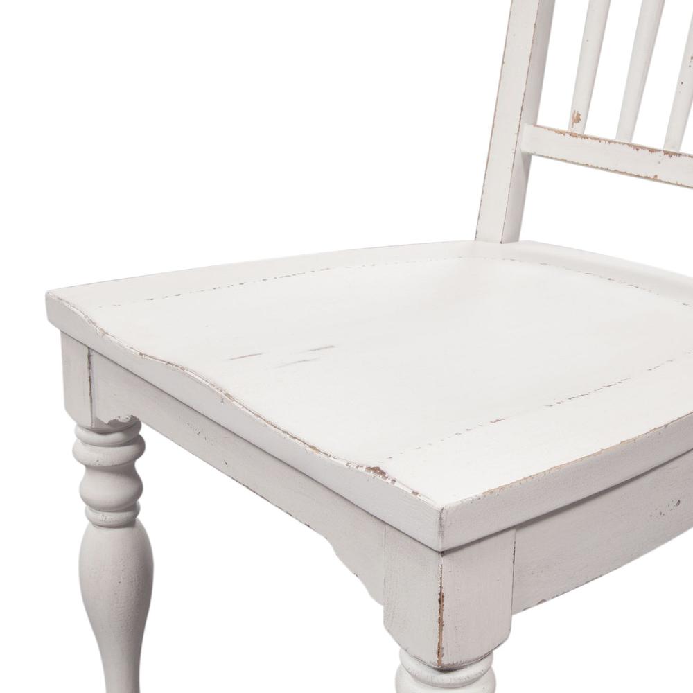 Magnolia Manor Spindle Back Side Chair (RTA) in Antique White
