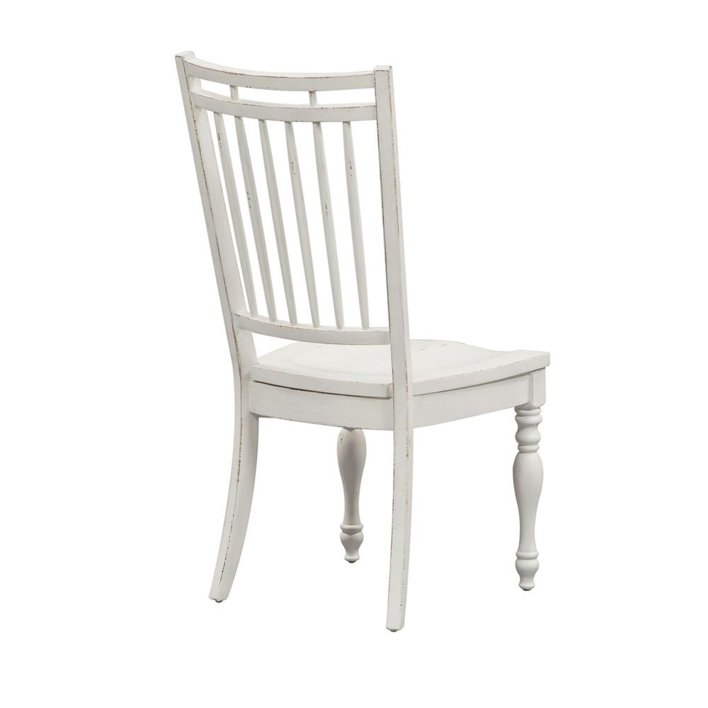 Magnolia Manor Spindle Back Side Chair (RTA) in Antique White
