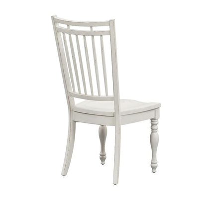 Magnolia Manor Spindle Back Side Chair (RTA) in Antique White