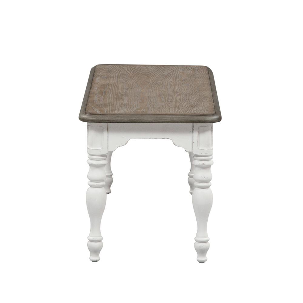 Magnolia Manor Dining Bench (RTA) in Antique White