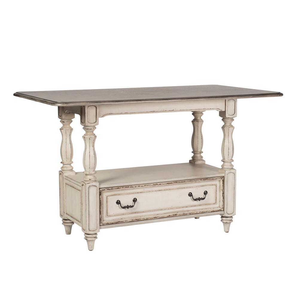 Magnolia Manor Gathering Table in Antique White