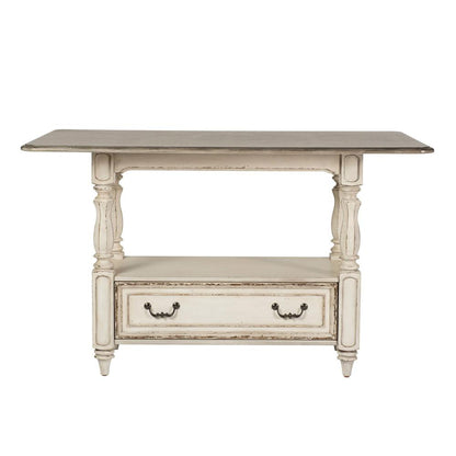 Magnolia Manor Gathering Table in Antique White