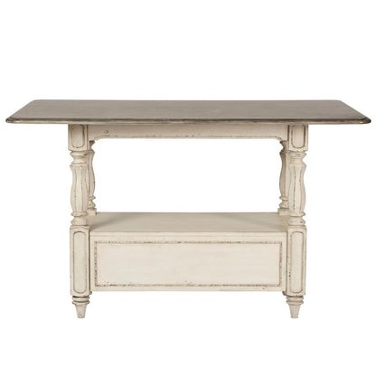 Magnolia Manor Gathering Table in Antique White