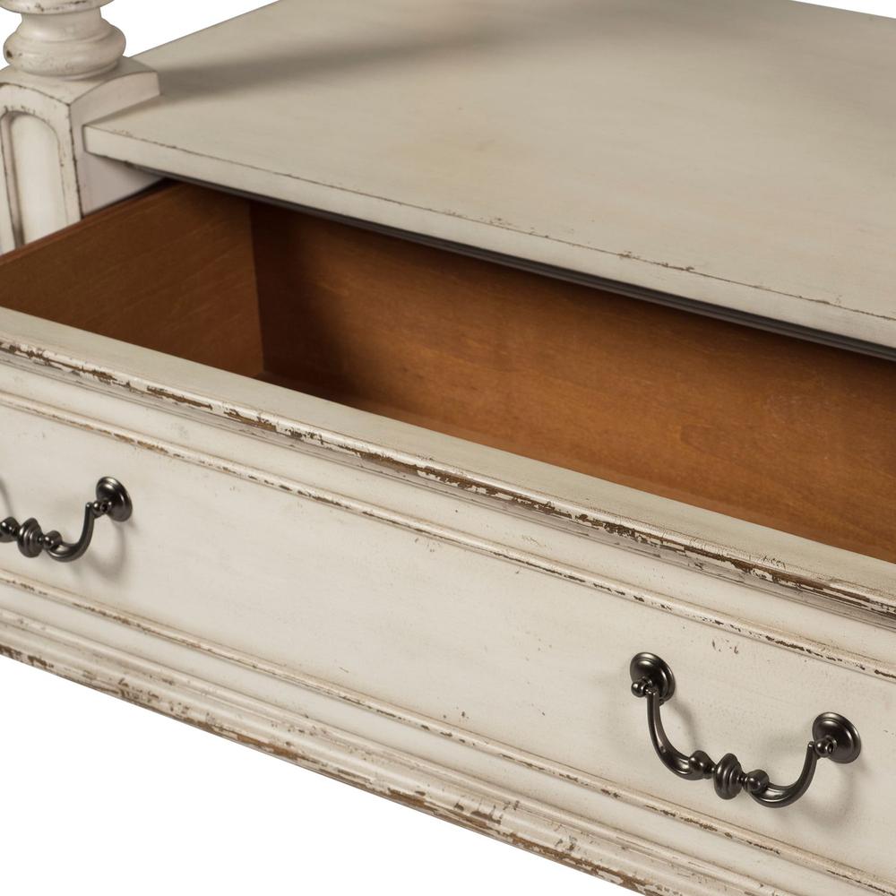 Magnolia Manor Gathering Table in Antique White