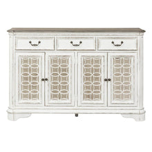 Magnolia Manor Hall Buffet in Antique White