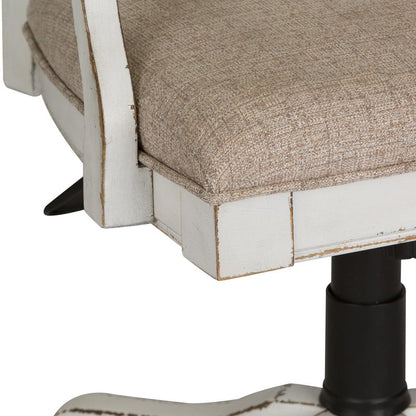 Magnolia Manor Jr Executive Desk Chair in Antique White