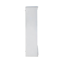 Magnolia Manor 48 Inch Bookcase Office Storage  - Antique White & Weathered Bark