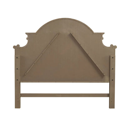 Magnolia Manor King Panel Headboard in Weathered Bisque