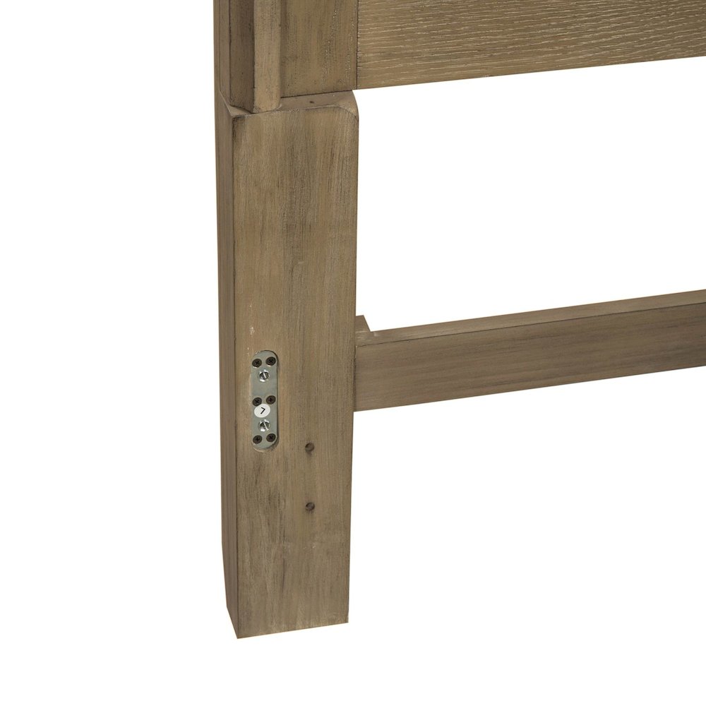 Magnolia Manor King Panel Headboard in Weathered Bisque