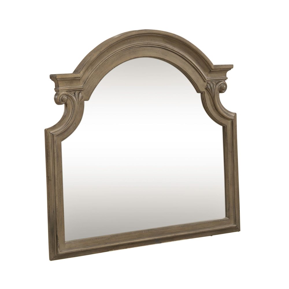 Magnolia Manor Mirror in Weathered Bisque