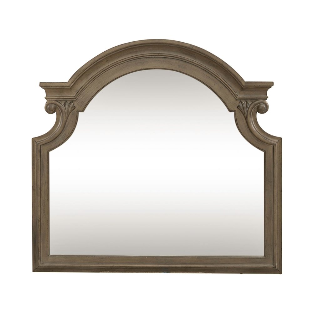 Magnolia Manor Mirror in Weathered Bisque