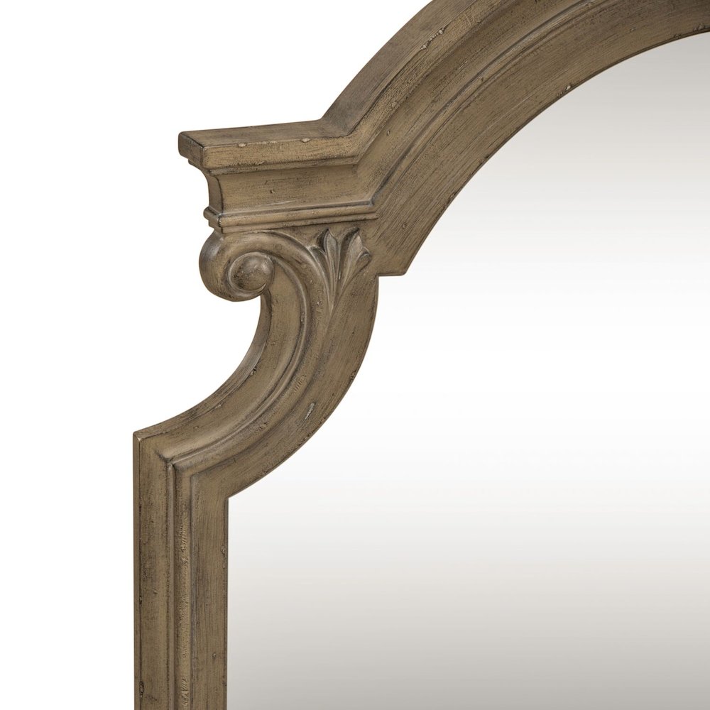 Magnolia Manor Mirror in Weathered Bisque
