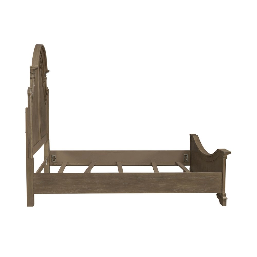 Magnolia Manor Queen Panel Bed in Weathered Bisque