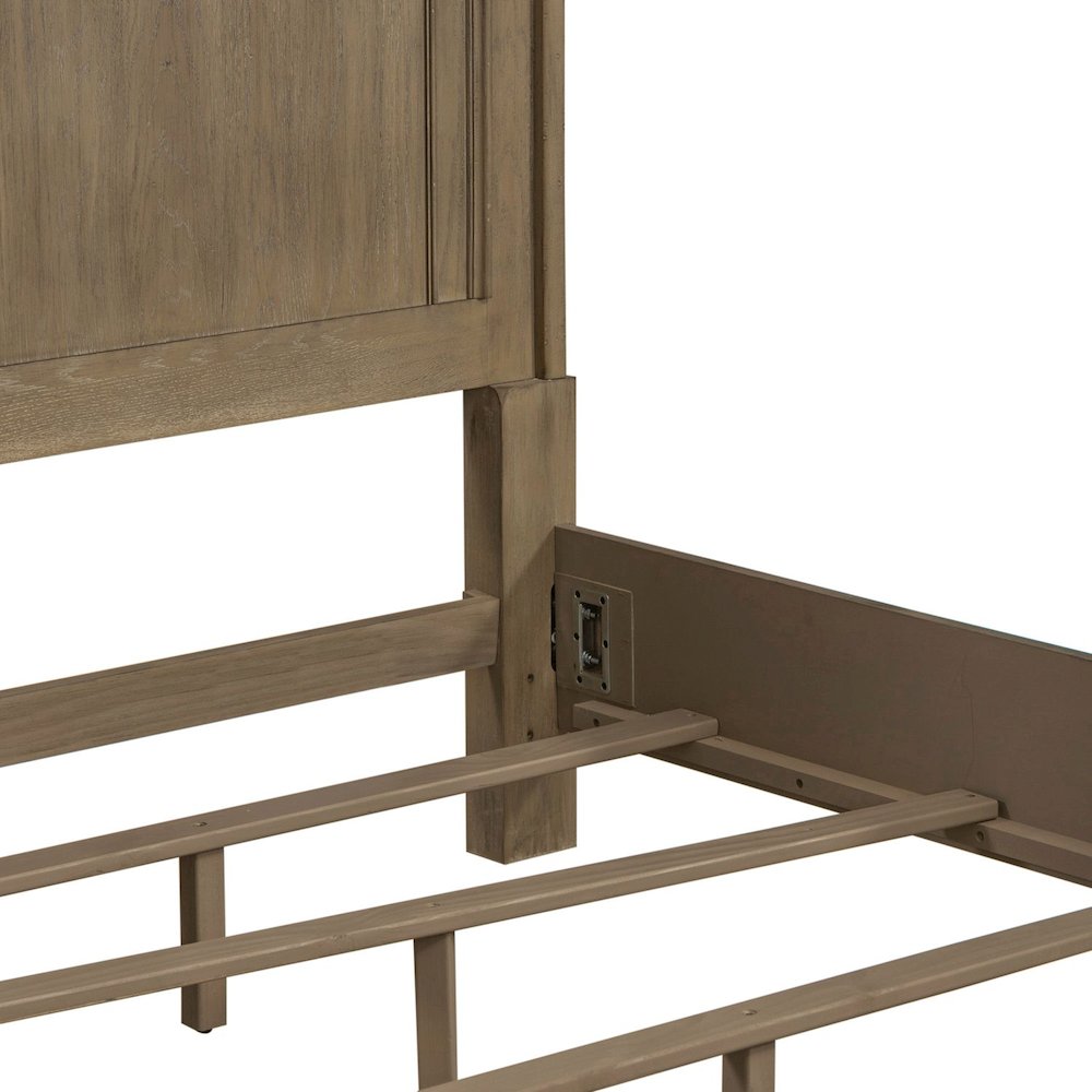 Magnolia Manor Queen Panel Bed in Weathered Bisque
