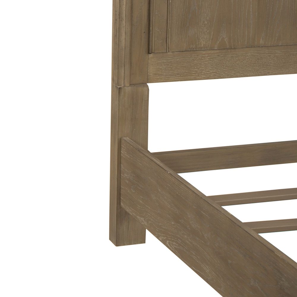 Magnolia Manor Queen Panel Bed in Weathered Bisque