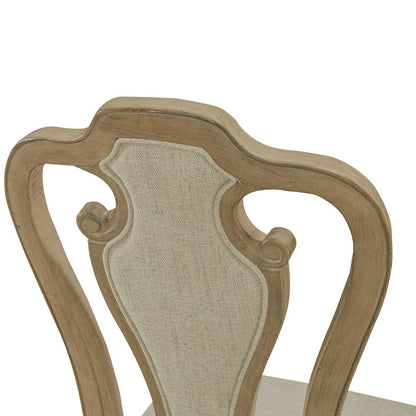 Magnolia Manor Splat Back Uph Side Chair (RTA) - Set of 2 in Weathered Bisque
