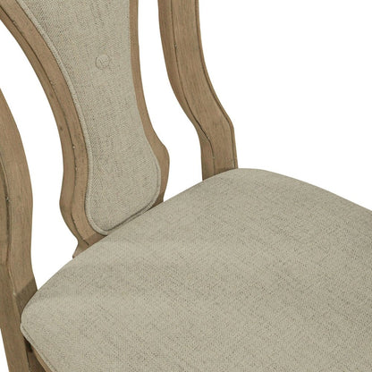 Magnolia Manor Splat Back Uph Side Chair (RTA) - Set of 2 in Weathered Bisque