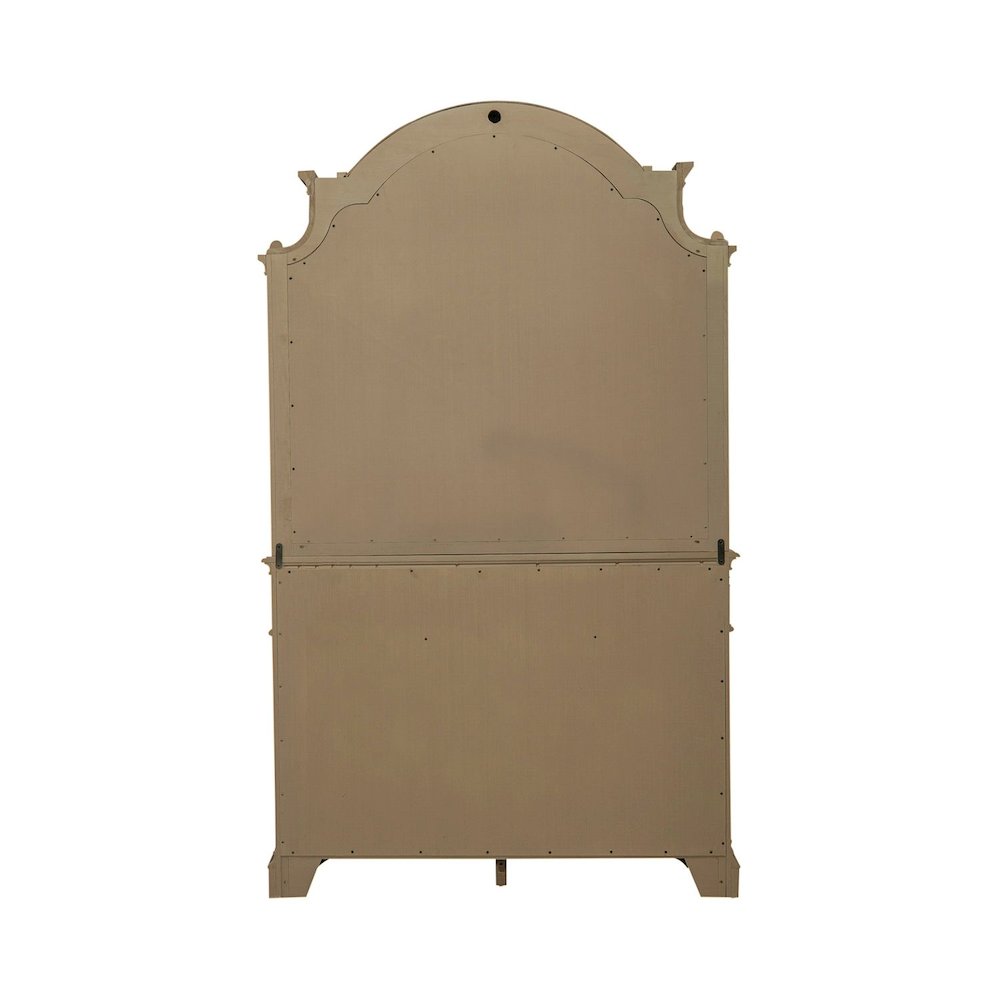 Magnolia Manor Hutch & Buffet in Weathered Bisque