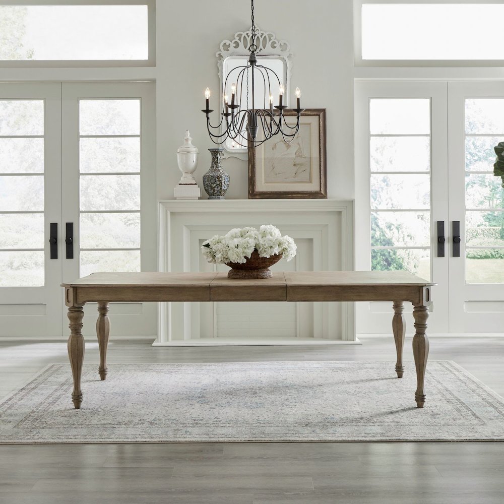 Magnolia Manor Opt 5 Piece Rectangular Table Set - Weathered Bisque
