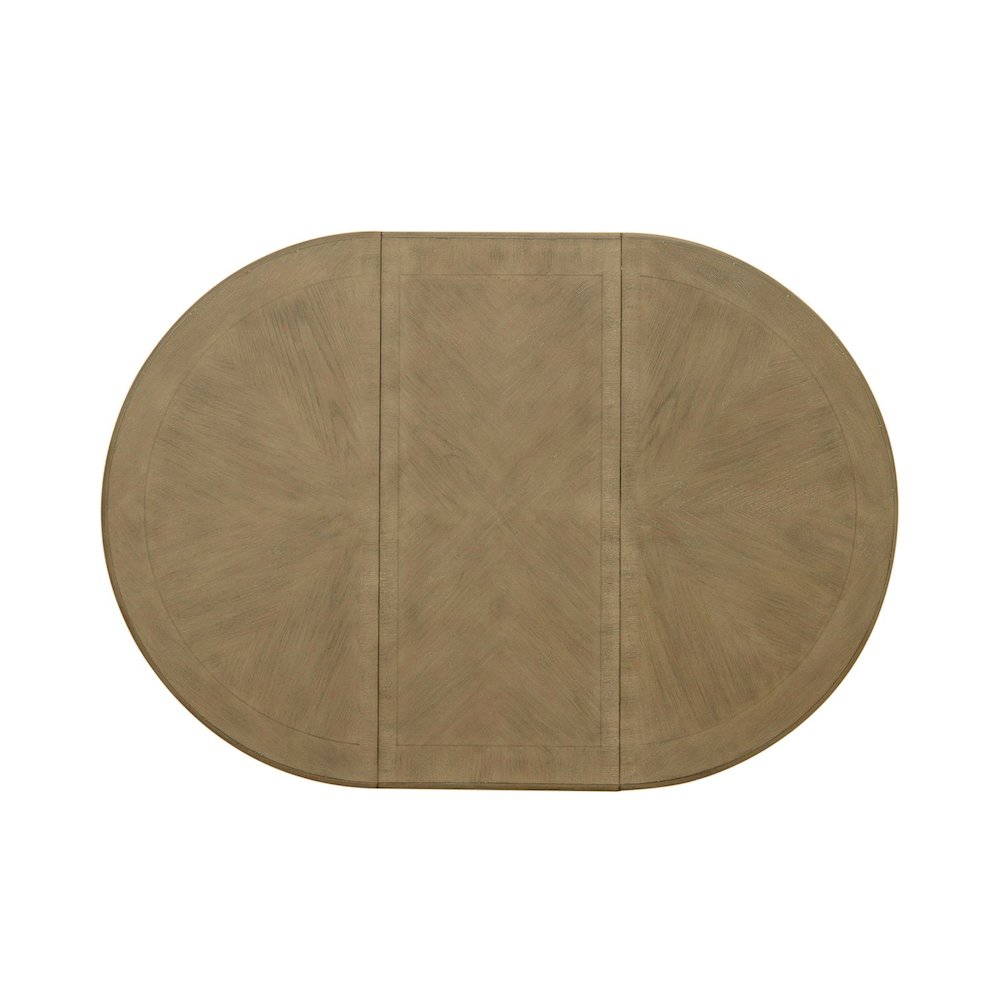 Magnolia Manor Pedestal Table Set in Weathered Bisque
