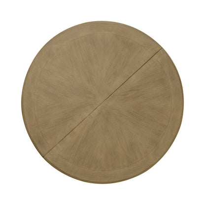 Magnolia Manor Pedestal Table Set in Weathered Bisque