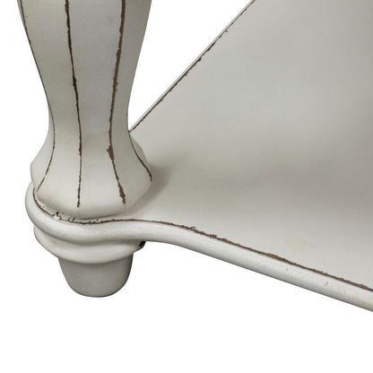 Magnolia Manor Rectangular Cocktail Table in Antique White