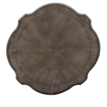 Magnolia Manor Round Cocktail Table in Antique White