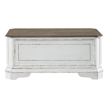 Magnolia Manor Storage Trunk in Antique White