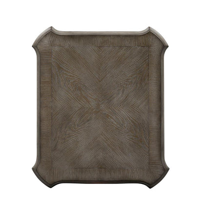 Magnolia Manor End Table in Antique White