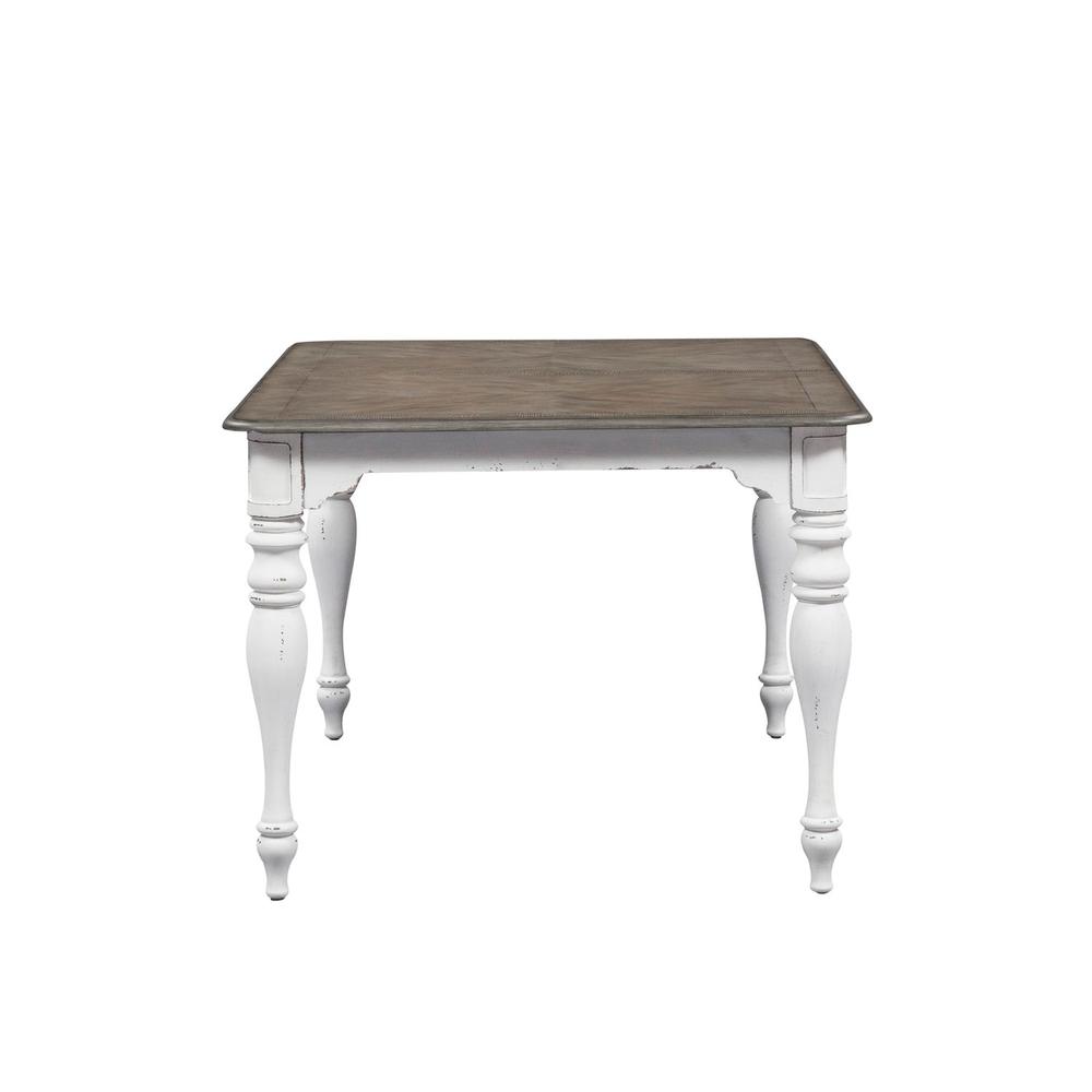 Magnolia Manor Leg Table in Antique White