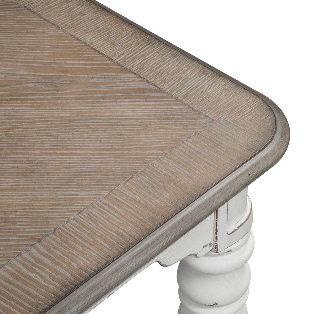 Magnolia Manor Leg Table in Antique White