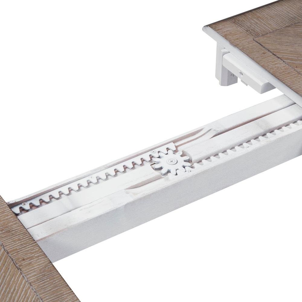 Magnolia Manor Leg Table in Antique White