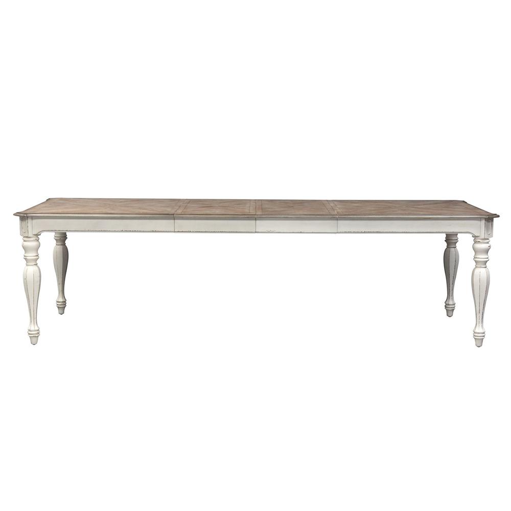 Magnolia Manor Rectangular Leg Table in Antique White