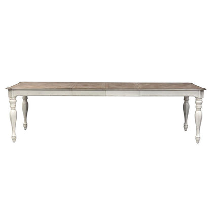 Magnolia Manor Rectangular Leg Table in Antique White