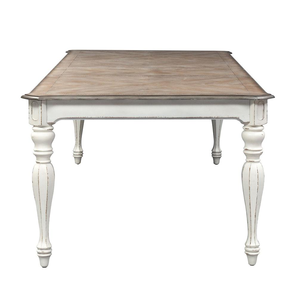 Magnolia Manor Rectangular Leg Table in Antique White