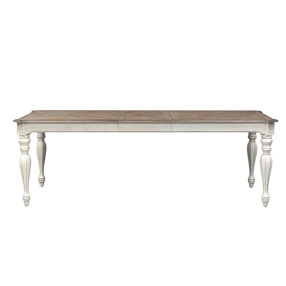 Magnolia Manor Rectangular Leg Table in Antique White