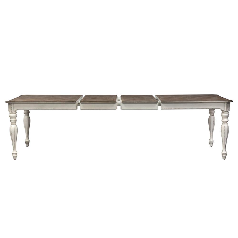 Magnolia Manor Rectangular Leg Table in Antique White