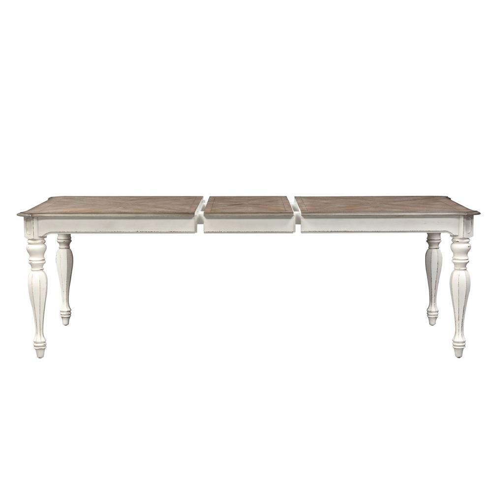 Magnolia Manor Rectangular Leg Table in Antique White