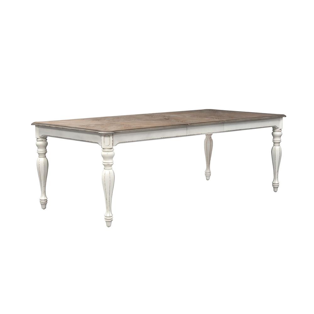 Magnolia Manor Rectangular Leg Table in Antique White