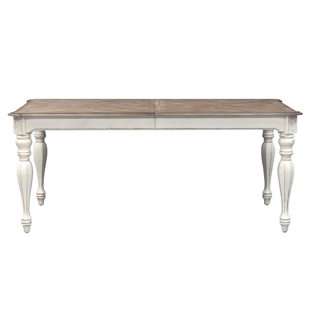 Magnolia Manor Rectangular Leg Table in Antique White