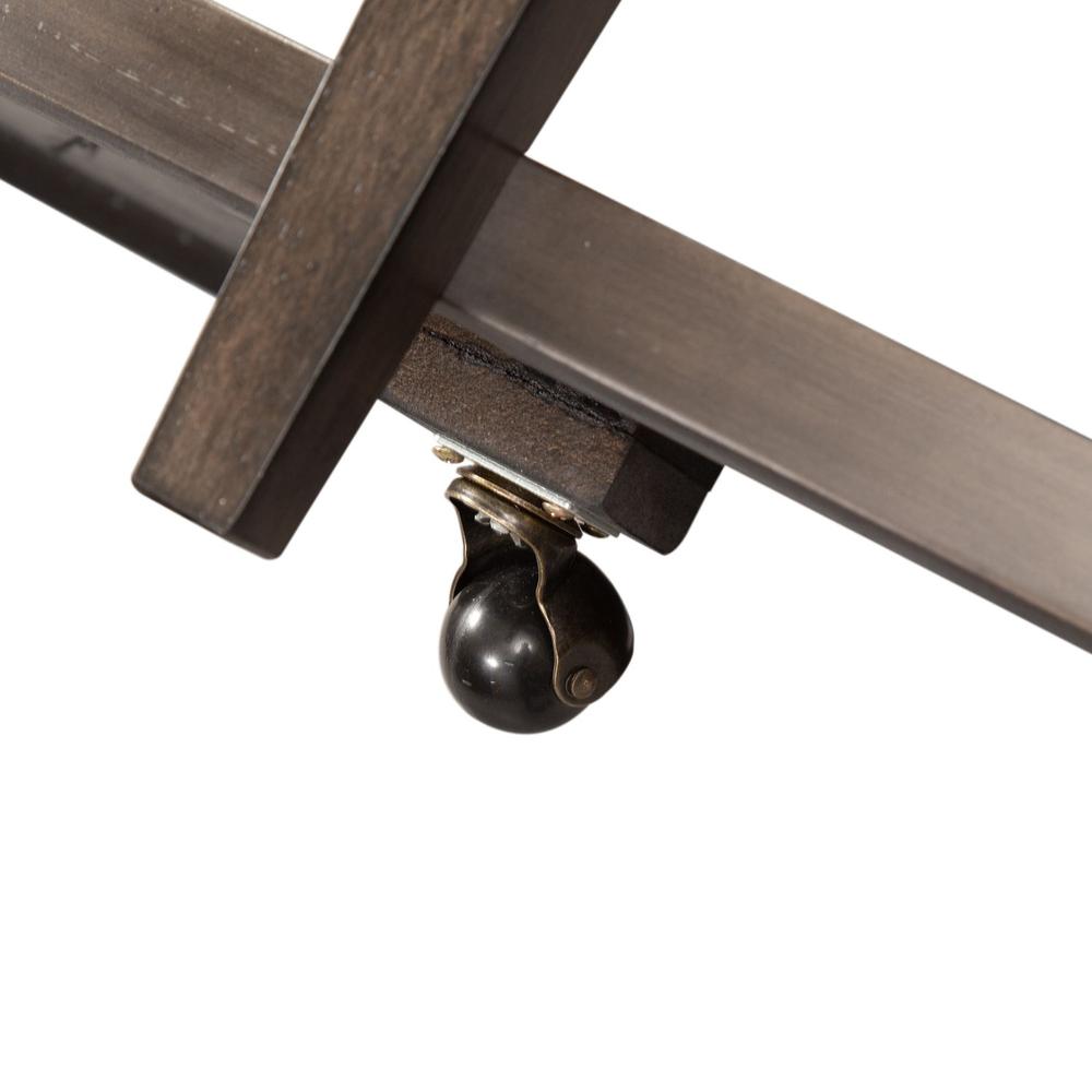 Penton Oval Cocktail Table in Espresso Stone