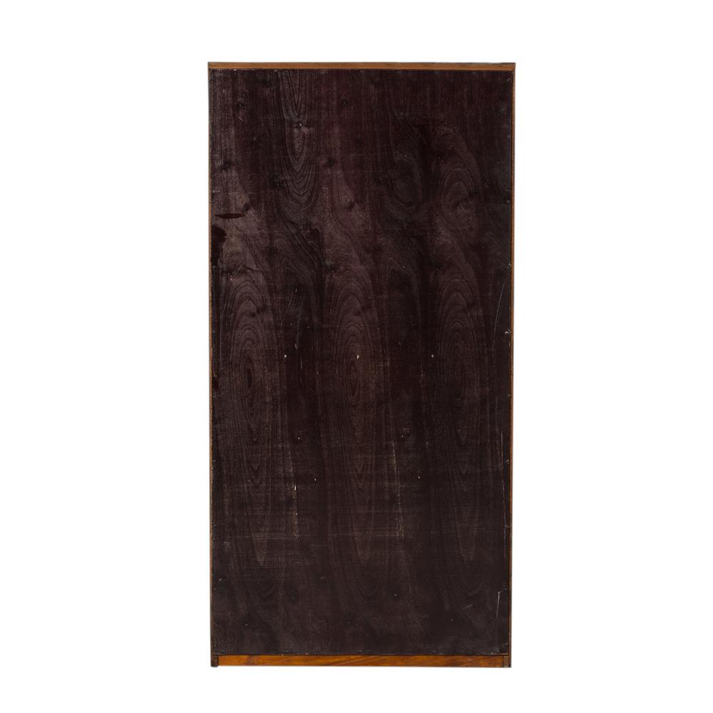 Brayton Manor Jr Executive 60 Inch Bookcase (RTA) in Cognac