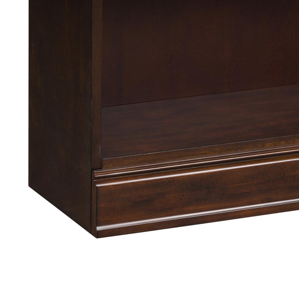 Brayton Manor Jr Executive 60 Inch Bookcase (RTA) in Cognac